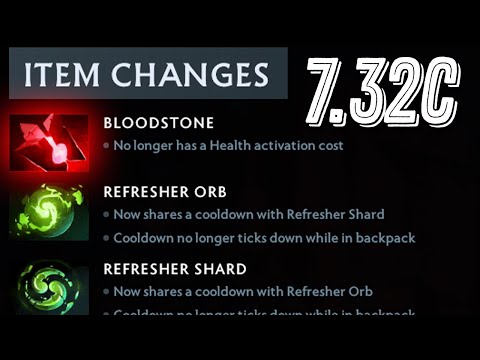 NEW BLOODSTONE - DOTA 2 7.32C UPDATE ! DOTA 2 7.32