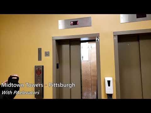 JUNK? Modernized Westinghouse Elevators at an Apartment Building in Downtown Pittsburgh, PA