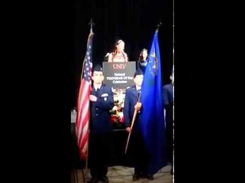 Primrose Martin Sings National Anthem | Trio Program