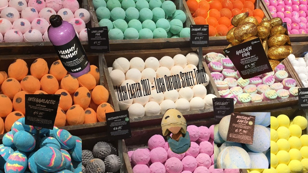 Lush Easter 2017 Collection - Lush Oxford Street Tour