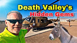 Hidden Gems of DEATH VALLEY #deathvalley  #exploreamerica 🚁 ☀️🐐