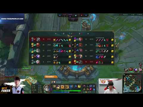 Full Game SKT T1 Faker Galio vs Leblanc mid Season 7 S7