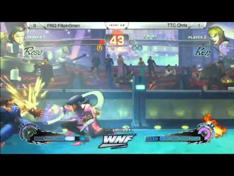 WNF - FRQ FilipinoMan (Rose) vs TTC Chris (Ken) - Super Street Fighter 4 AE2012