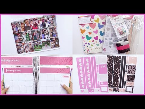 Erin Condren Haul - Valentine's Day + New Planner! | Romina Vasquez Video