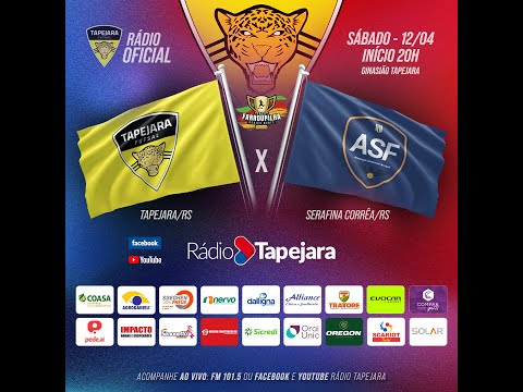 Tapejara Futsal x ASF (Serafinense) - Terceira Rodada Taça Farroupilha 2025