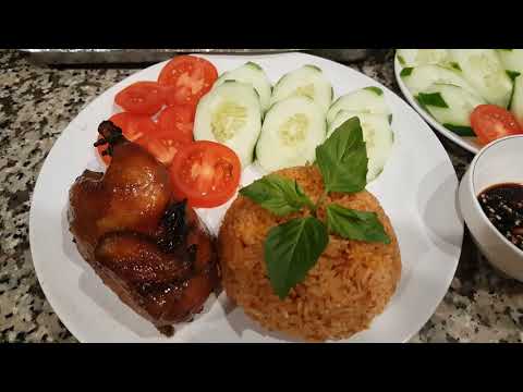 ga ngam tuong duc lo-baked chicken with soy sauce