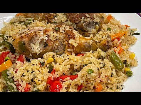 Cómo Hacer El Mejor y Delicióso Arroz Con Pollo La Cocina De Sol.