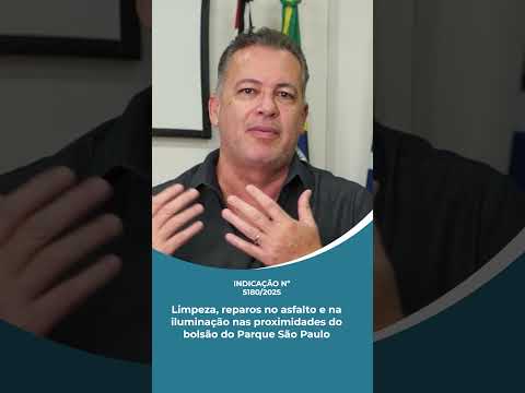 Fala, Vereador! - Aluisio Boi: Zeladoria nas proximidades do bolsão do Parque São Paulo