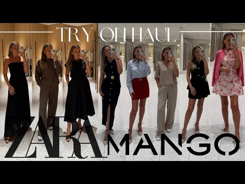 Latest ZARA and MANGO ** | Try On Haul | **