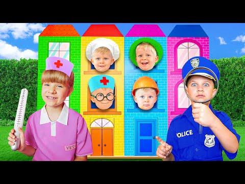 Reise durch verschiedene Berufe mit Diana Roma und Oliver