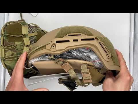 Hard Head Veterans High Cut Ballistic Helmet ATE Unboxing