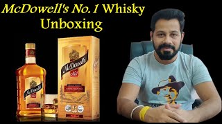 Mc Dowell's No 1 Whisky Unboxing | Taste Reviews Hindi | USL Diageoa Group |