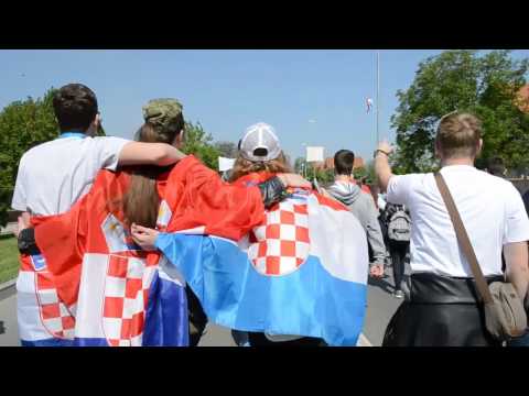 Susret Hrvatske Katoličke Mladeži 2017. VUKOVAR Župa Vrbica