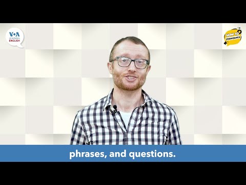 How to Pronounce: I'm from