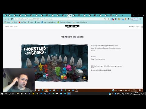 My Kickstarter backlog Part 2! Featuring Etherfields, 7th Citadel, Dinosaur World and much more!