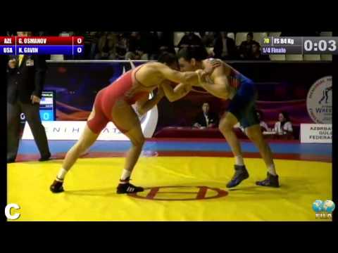 GGP2013 / Hamzat OSMANOV (AZE) - GAVIN Keith michael (USA) - FS 84 kg 1/4 final match
