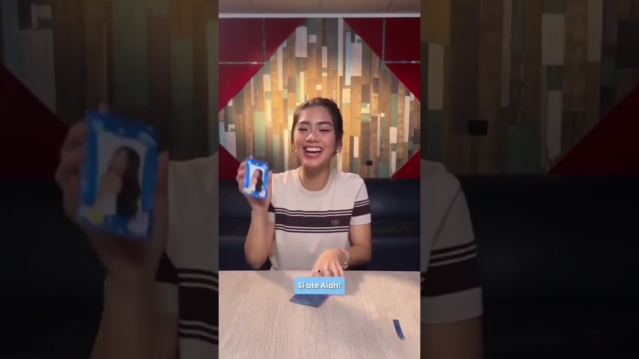 Mikha always pulling Aiah’s photo card, is it a coincidence or faith? #bini #binimikha #biniaiah