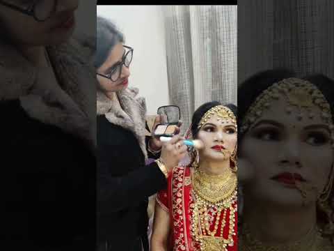 #bridal makeup #hashtag #makeup world#reels #bridal #beautiful #short video@babitaverma442