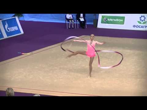 Durunda Marina (AZE)  ribbon  World Cup S-Petersburg 2013 Qual