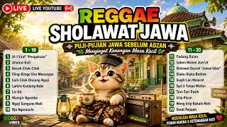 Download lagu 🔴 LIVE‼️Reggae Sholawat Jawa Terbaik 🎵 20 Puji-Pujian Jawa Sebelum Adzan | Hijrah Reggae Tune mp3