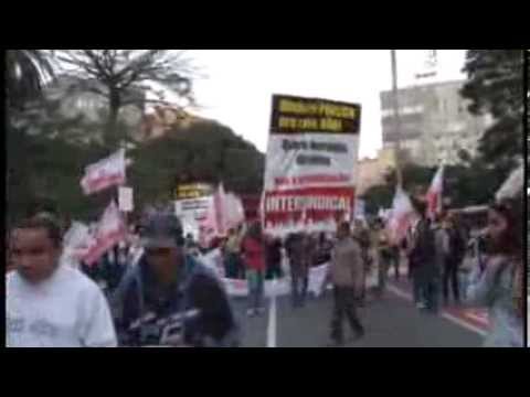 Vera Marchioni fala sobre a participação da Intersindical na Avenida Paulista