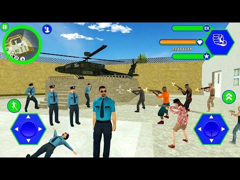 Miami Police Crime Vice Simulator #3 - Tank and Helicopter - Android Gameplay