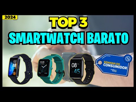 🏆 3 MELHORES SMARTWATCH CUSTO BENEFÍCIO//MELHORES SMARTWATCH BARATO @dicasdeourocanal