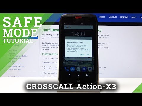 Safe Mode in CROSSCALL Action X3 – How to Use Android Safe Mode