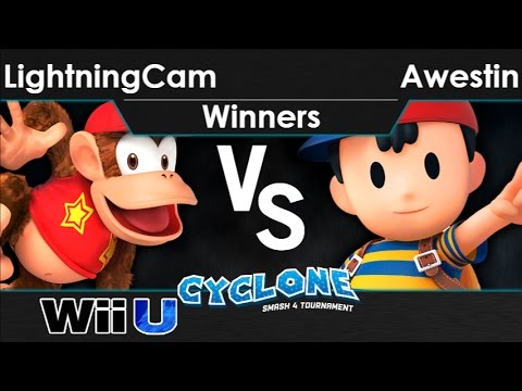 Cyclone 1 - LightningCam (Diddy) vs Awestin (Ness) Winners - Smash 4