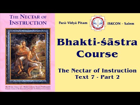 Nectar of Instruction  Text 7 Part 2