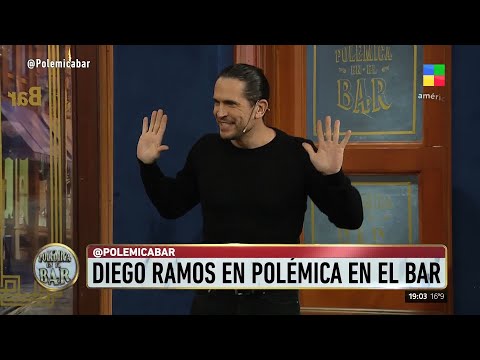 Diego Ramos en Polémica en el Bar: "Me crié mirando polémica"