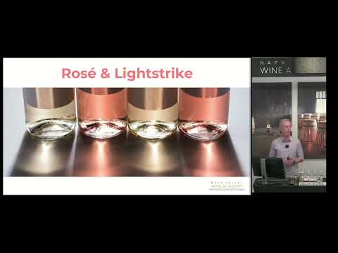 Rosé and light strike - Rosé Master Class with Peter Marks - Napa Valley Wine Academy