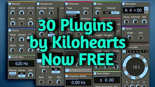 Video thumbnail for 30 FREE VST Plugins by Kilohearts For Music Production - Essentials Bundle Review (Audio Examples) by Amner Hunter