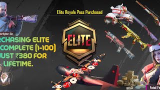 Unlock ELITE PASS 1-100 in 380: Lifetime Access.