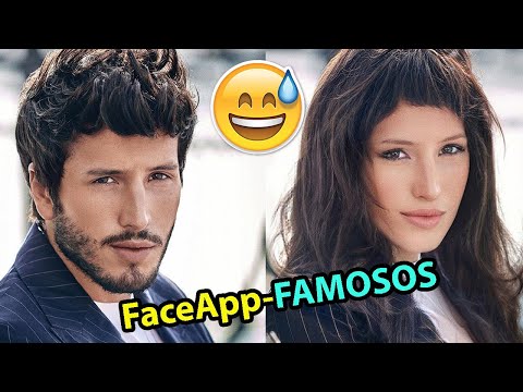Mira COMO SE VEN Los FAMOSOS Con El FaceApp 😂