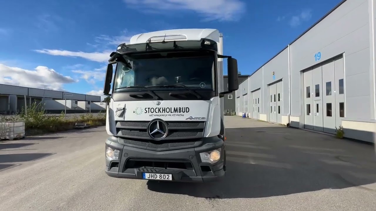 Lastbil Mercedes-Benz Antos 1824 | CAB-skåp | Euro6 - EXPORT