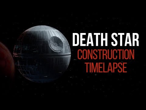 Death Star Construction Timelapse