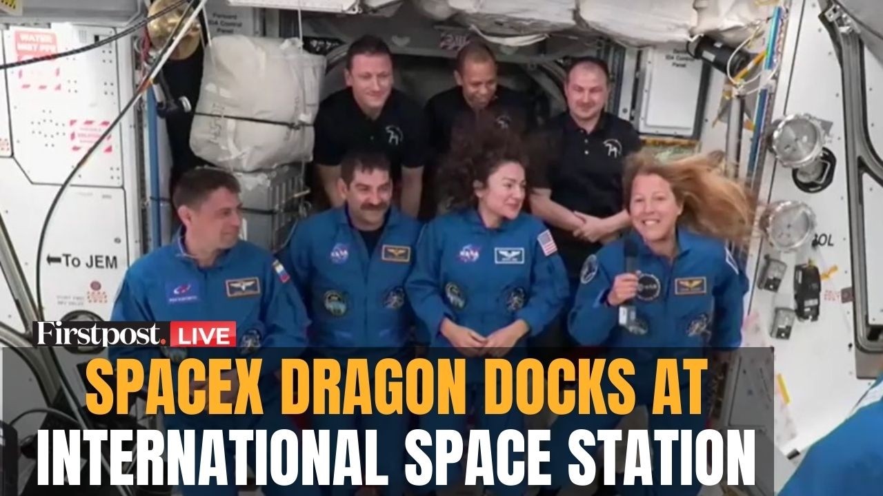 LIVE: SpaceX Dragon Docks With ISS Carrying Four Astronauts On Science Mission To Orbit Lab | N18G