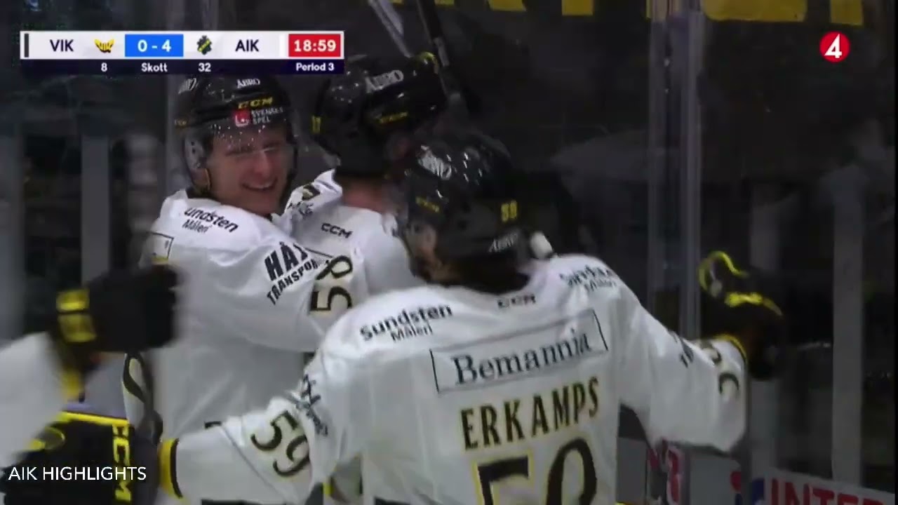 Västerås IK - AIK | Hockeyallsvenskan 2024/25 Omgång 39