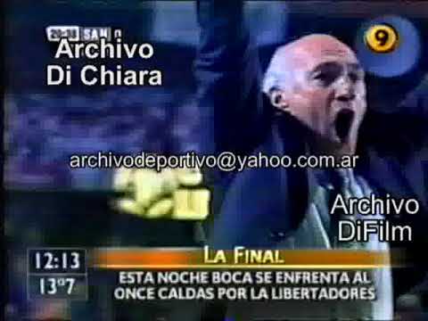 Boca Juniors se enfrentara a Once Caldas 2004 V-06758 DiFilm