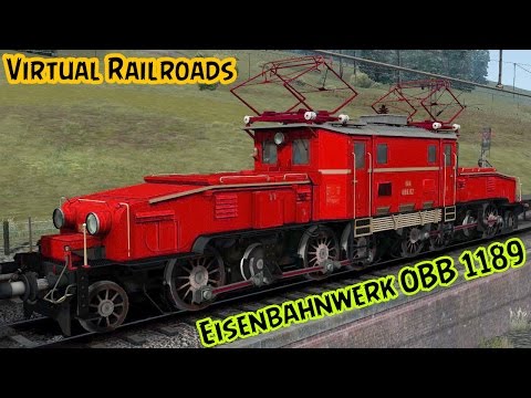 Virtual Railroads OeBB 1189 Crocodile Gameplay - TS2015 PC HD