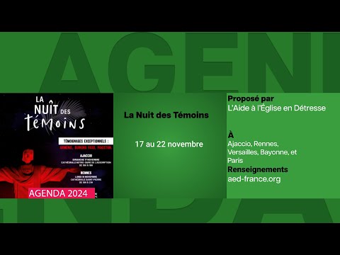 Agenda du 15 novembre 2024