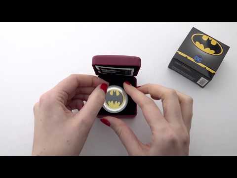 Pure Silver Glow-in-the-Dark Coin - The Bat Signal™ (2019)