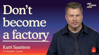 Thumbnail for Why I took the summer off from AI (and what I learned) | Karri Saarinen (Linear)