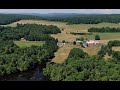 Aerial Drone Apple Rd Brimfield MA July 2020