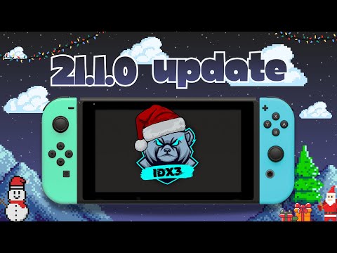 [21.1.0] Aktualisierung bereits modifizierter Nintendo Switch auf Firmware 21.1.0 // Atmosphere 1...