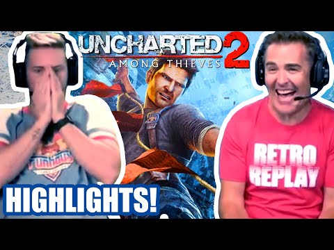 RETRO REPLAY - Best Moments of Uncharted 2: The Definitive Playthrough! (Fanmade Compilation)
