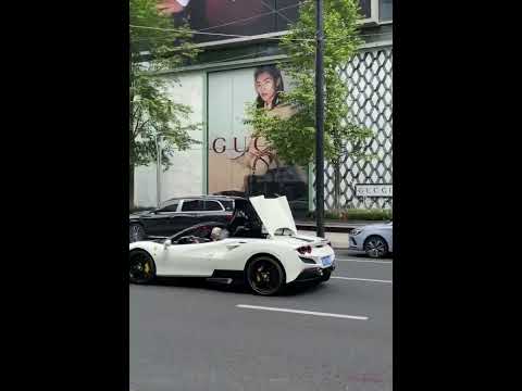 Ferrari F8: A Precision-Engineered Masterpiece of Speed and Style #FerrariF8 #Cabrioletcar #shorts