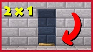 Minecraft: Come Fare Una Porta Automatica 2x1
