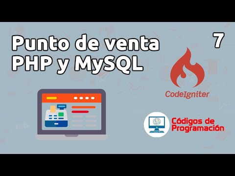 1 Punto de venta con CodeIgniter 4 instalación y diseño